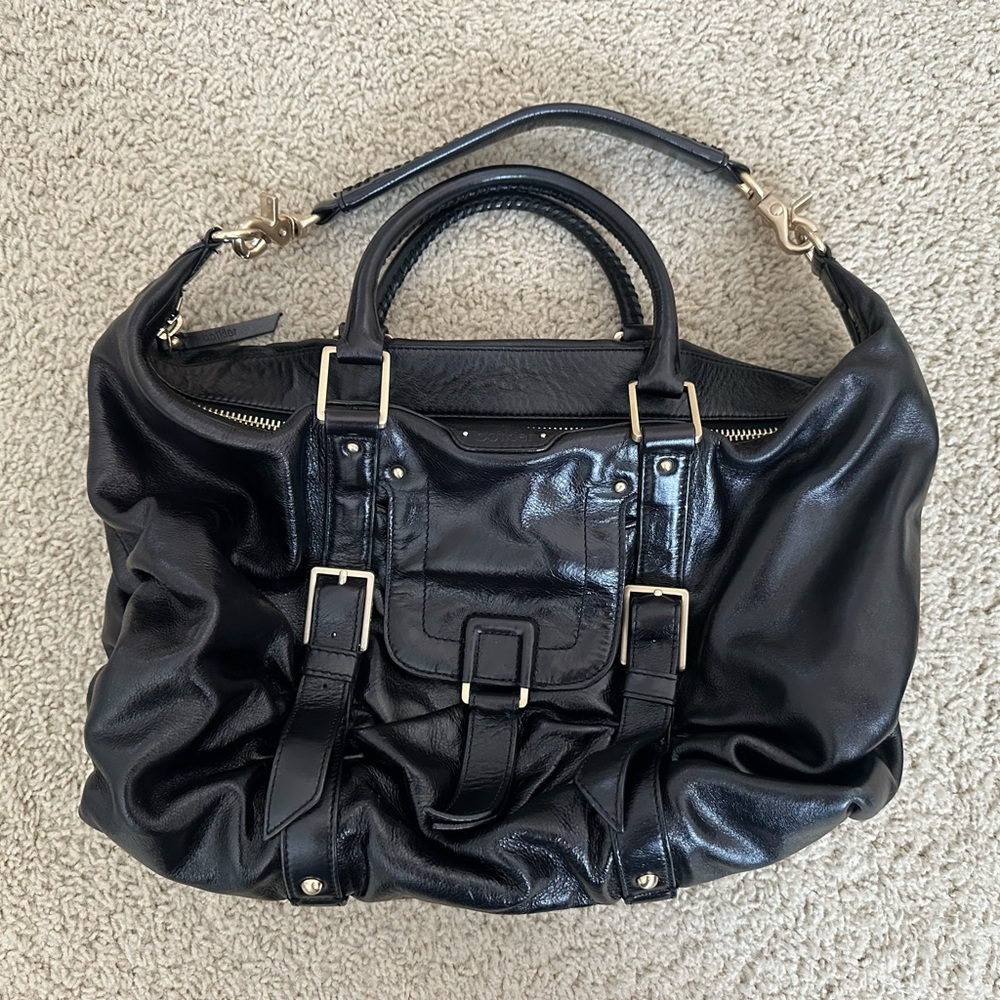 Botkier Sasha Medium Lambskin Leather Duffle